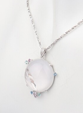 【自营】中古95新MIKIMOTO(御木本)双层海水珍珠项链K14白金54cm