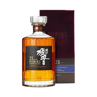 日本进口三得利响21年威士忌洋酒