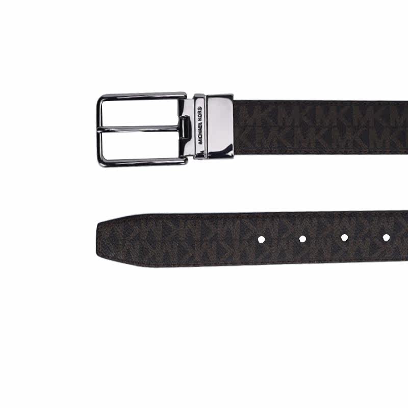 【自营】MK男士腰带皮带（微瑕 不介意拍）时尚百搭品牌双肩包 - 图3