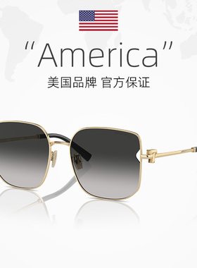 【自营】Tiffany/蒂芙尼HardWear太阳眼镜墨镜椭圆形0TF3105D方形