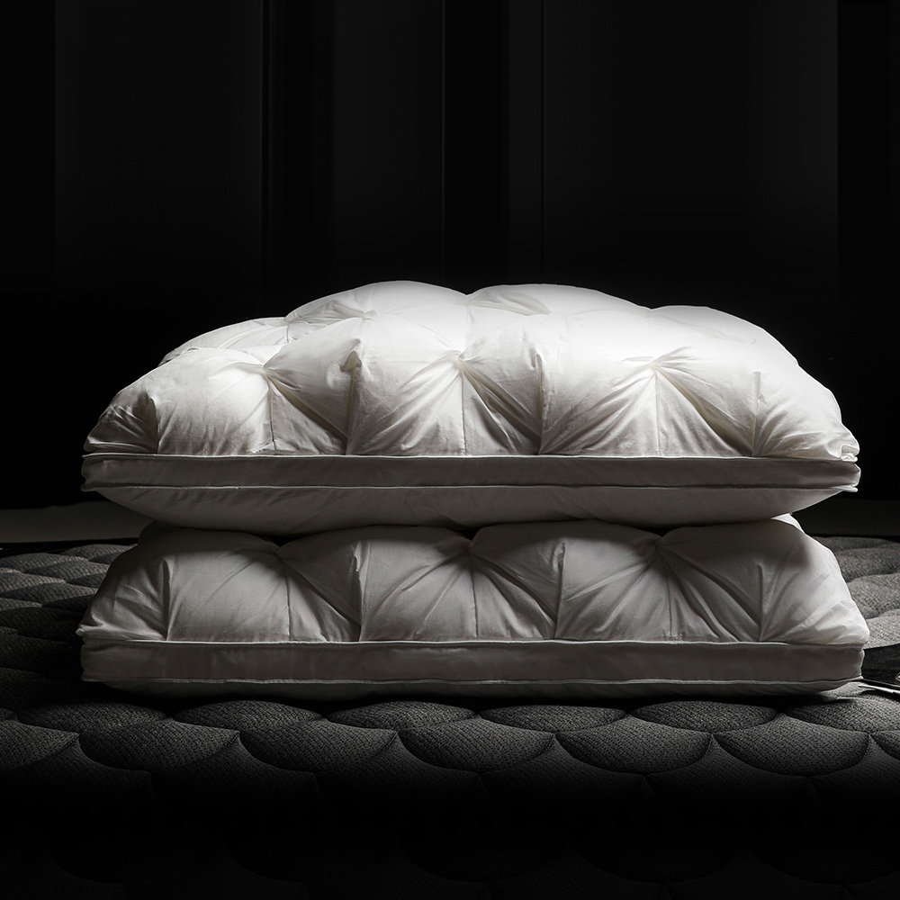 【自营】五星级酒店羽绒枕头枕芯白鸭绒枕芯护颈椎助睡眠柔软舒适,淘宝优惠券,粉丝福利购,淘宝优惠卷