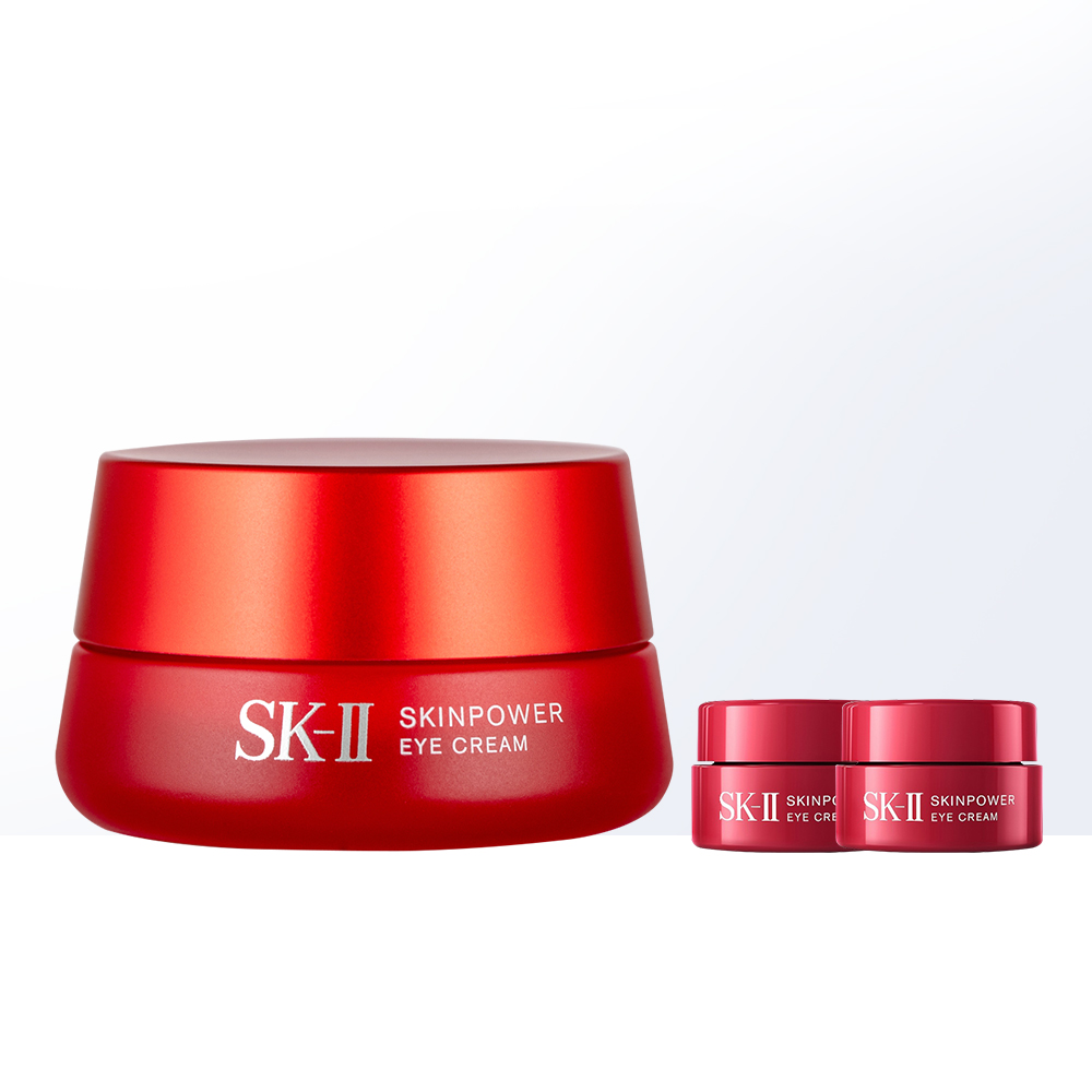 天猫国际进口超市【国内现货】SK-II肌源修护眼霜15g+5g 大红瓶眼霜细纹正品紧致1