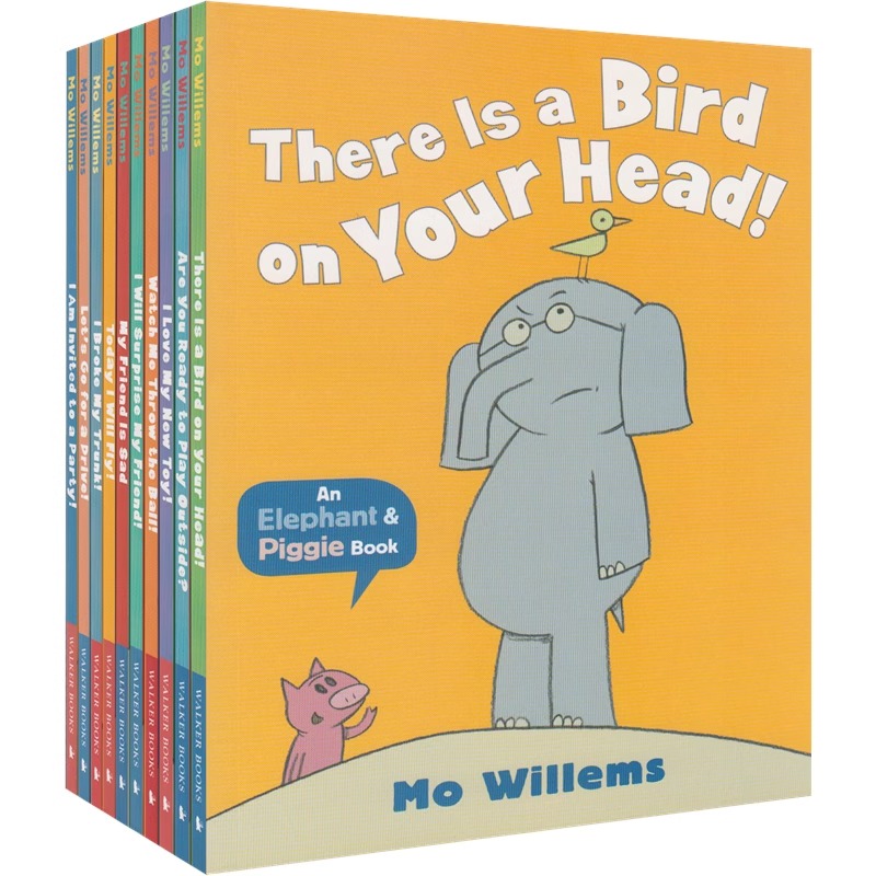 【自营】An Elephant and Piggie Book 小猪小象16册 Mo Willems 吴敏兰书单 儿童英语启蒙读物 情商培养英文绘本英文原版进口图书 - 图1