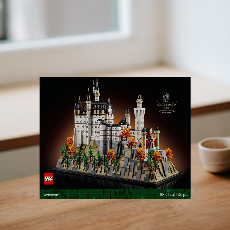 【自营】LEGO乐高21063新黑天鹅城堡建筑系列拼搭积木玩具 - 图1