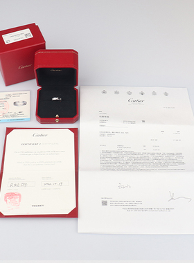 【自营】中古95新Cartier(卡地亚)LOVE结婚对戒镶嵌1颗戒指