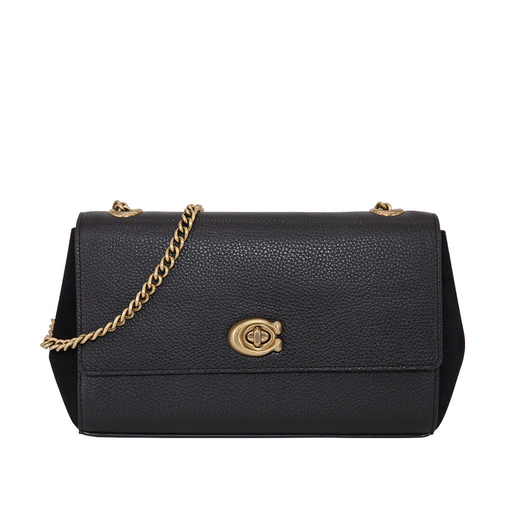 【直营】coach /蔻驰女士牛皮链条包 天猫国际时尚直营女士包袋