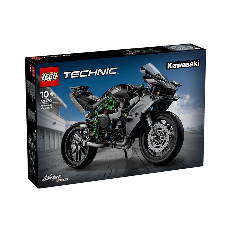 【自营】LEGO乐高科技系列42170川崎Ninja H2R摩托车拼装积木玩具-图3