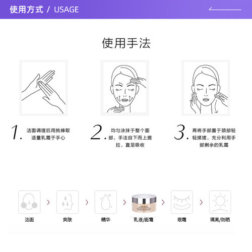 【自营】Shiseido/资生堂百优面霜百优精纯乳霜18ml*2 - 图2