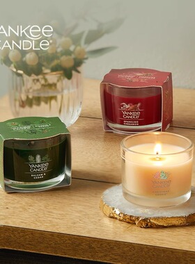 【自营】YankeeCandle扬基浮光烛进口蜡烛家居安神助眠香氛伴手礼