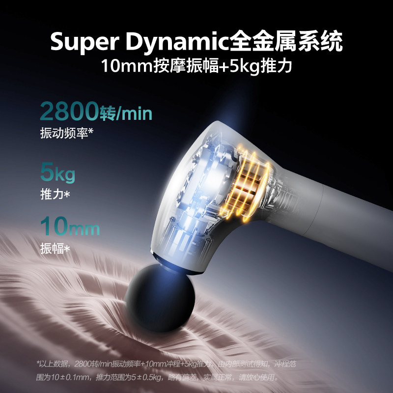 【自营】飞利浦运动筋膜枪肌肉按摩器长短柄深度多功能按摩枪臂式,淘宝优惠券,粉丝福利购,淘宝优惠卷