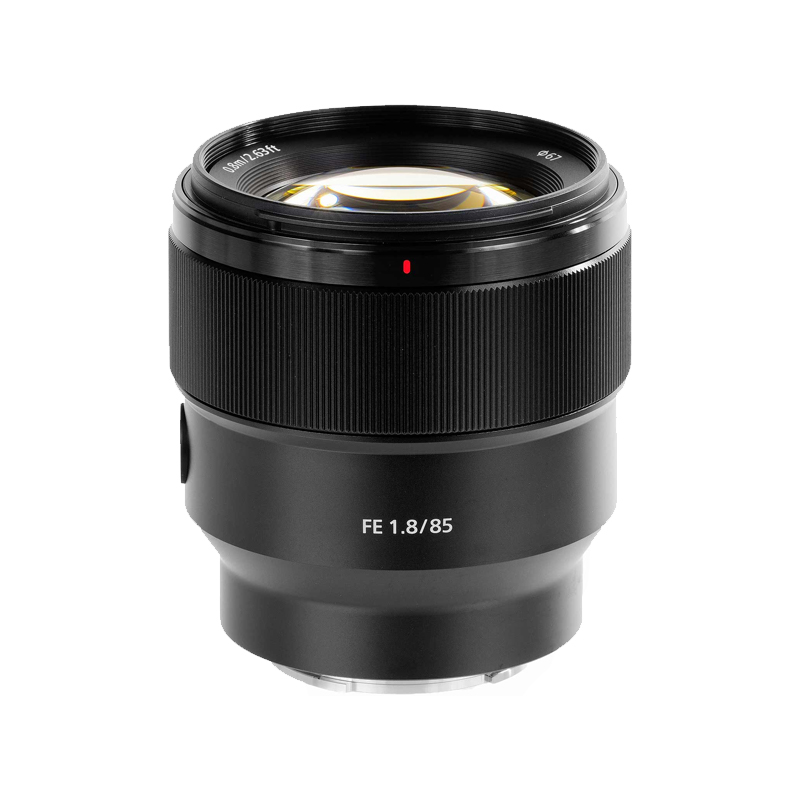 【自营】索尼 FE85mm F1.8人像定焦镜头全画幅大光圈微单85 1.8 - 图0