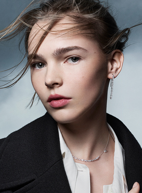 【自营】Armani阿玛尼摩斯密码系列项链女轻奢送女友生日礼物纯银