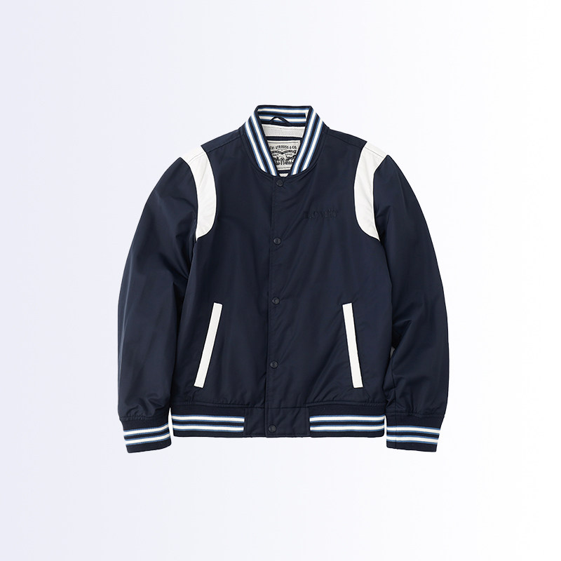 Levi’s/李维斯男士薄款夹克休闲百搭潮棒球服外套春秋拉链,淘宝优惠券,粉丝福利购,淘宝优惠卷
