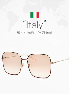 【自营】Gucci/古驰太阳镜倪妮同款墨镜尚简约大气墨镜女款0443S