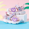 Babudou Children's Shoes Girls Sandals Baotou Princess Shoes 2025 Summer New Children's Beach Shoes