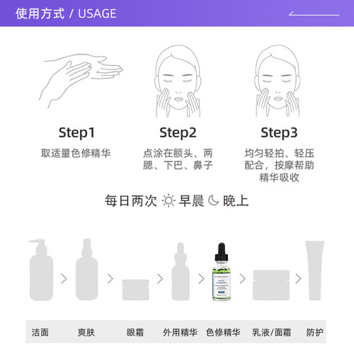 【自营】SKINCEUTICALS/修丽可【618预售】色修精华30ml*2 舒缓 - 图2