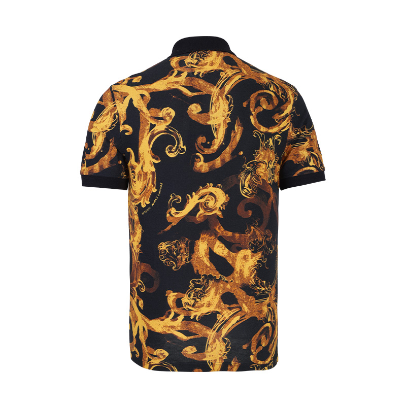 【自营】保税仓Versace/范思哲男士新款短袖百搭气质翻领POLO衫