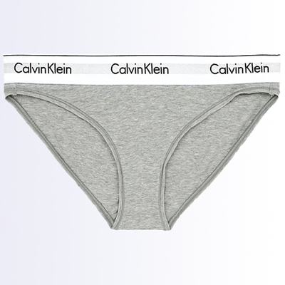【自营】Calvin Klein/凯文克莱女士舒适LOGO边三角内裤 F3787E