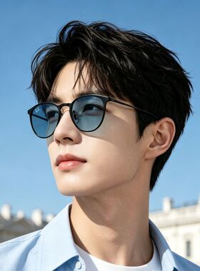 【自营】RayBan雷朋太阳眼镜复古眼镜渐变色男女款运动墨镜RB3539
