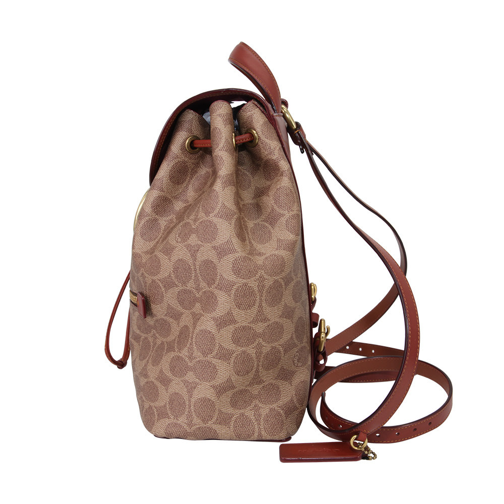 【直营】coach女士evie老花双肩背包 天猫国际时尚直营双肩背包