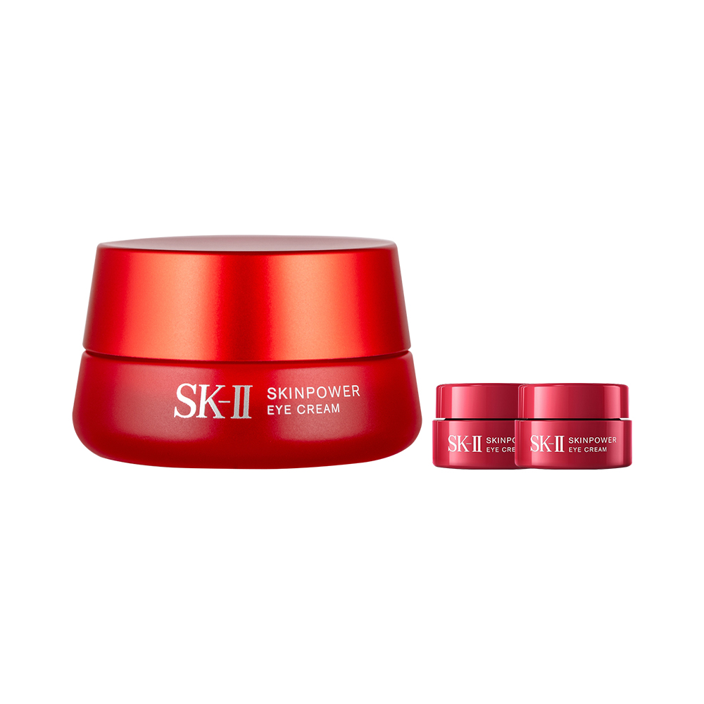 天猫国际进口超市【国内现货】SK-II肌源修护眼霜15g+5g 大红瓶眼霜细纹正品紧致0