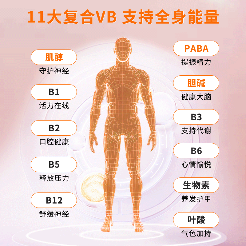 【自营】Swanson斯旺森复合维生素B族胶囊100粒 vb维b 提升活力 - 图3