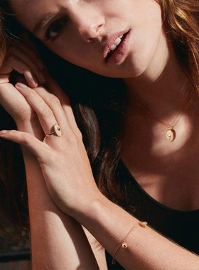 【直营香草时尚锁骨女镶钻石项链