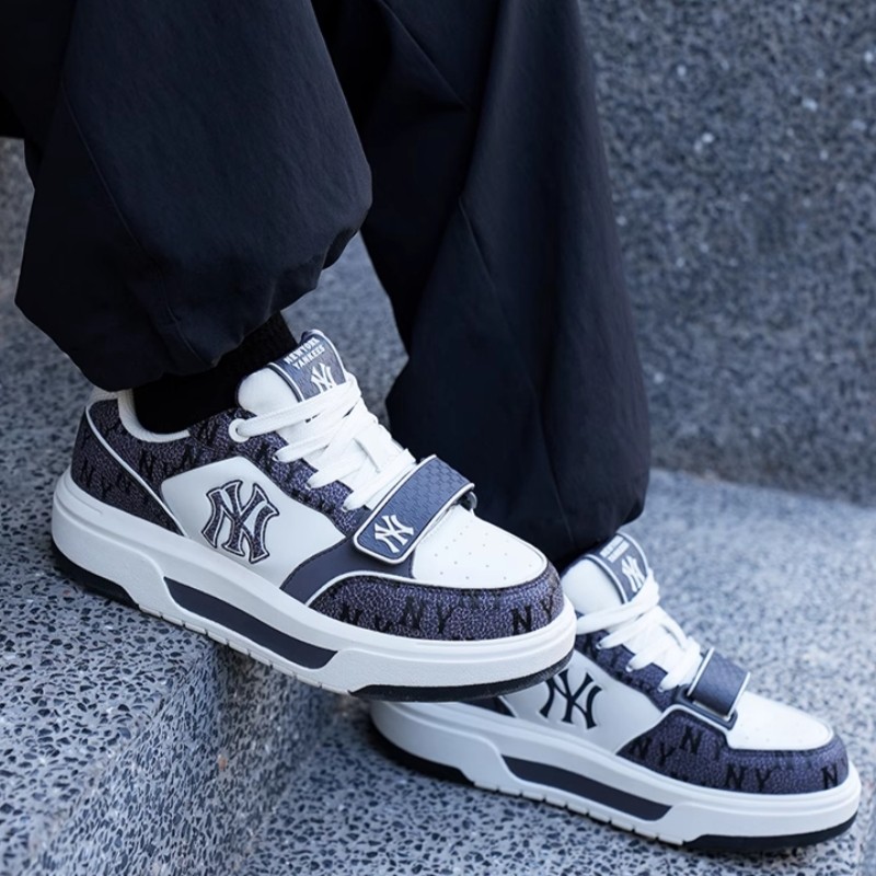 【自营】MLB 男女情侣休闲时尚板鞋厚底增高老花学长鞋3ASXP025N,淘宝优惠券,粉丝福利购,淘宝优惠卷