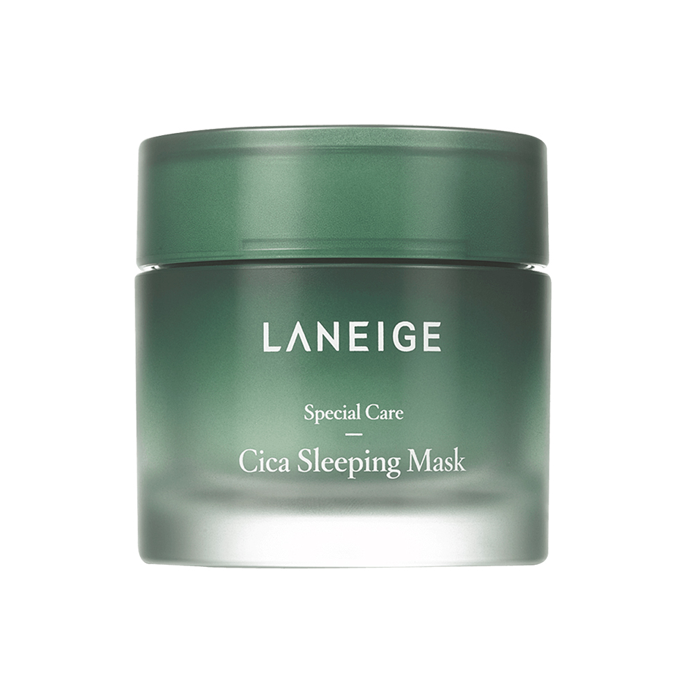 天猫国际进口超市Laneige/兰芝CICA积雪草舒缓修护睡眠面膜免洗60ml 滋润保湿补水0