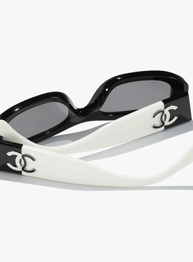 Chanel/香奈儿太阳镜黑白拼色