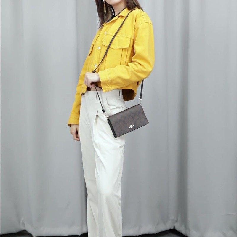 【直营】coach女士anna系列斜挎包 天猫国际时尚直营女士包袋