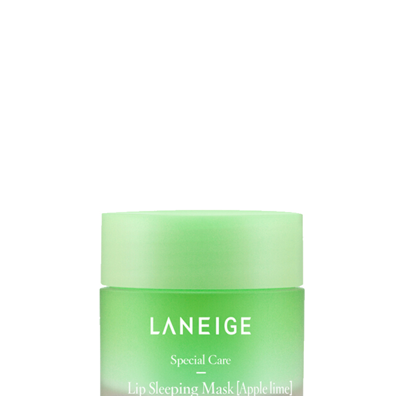 天猫国际妙颜社【国内专柜】兰芝夜间保湿修护唇膜苹果青柠味20g去死皮淡化唇纹1