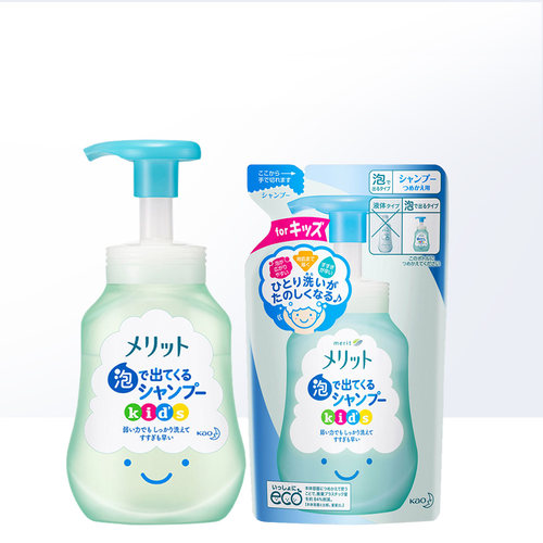 【自营】日本进口 花王儿童泡沫无硅洗发水300ml/瓶宝宝洗护洗头 - 图3