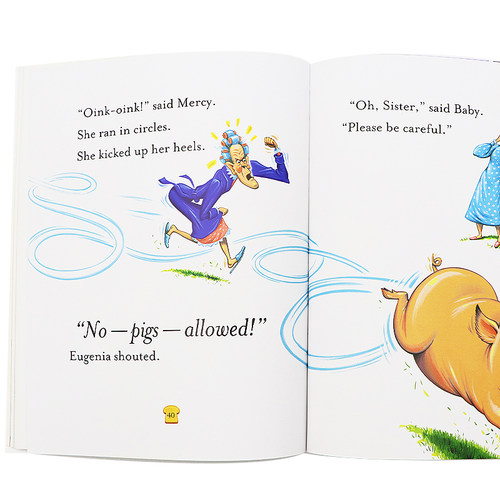 【自营】小猪梅西章节书英文原版Mercy Watson Boxed Set Kate DiCamillo少儿童桥梁小说中小学英语阅读提升读物Kate DiCamillo - 图2