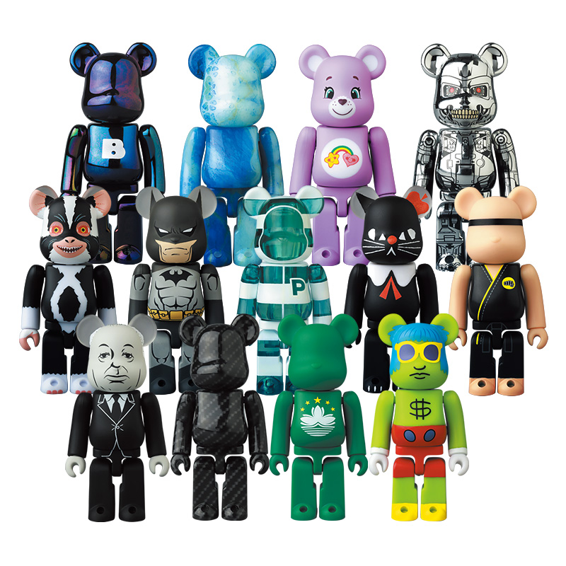 【自营】BE@RBRICK积木熊Bearbrick 44代 43代盲盒潮玩公仔摆件 - 图0