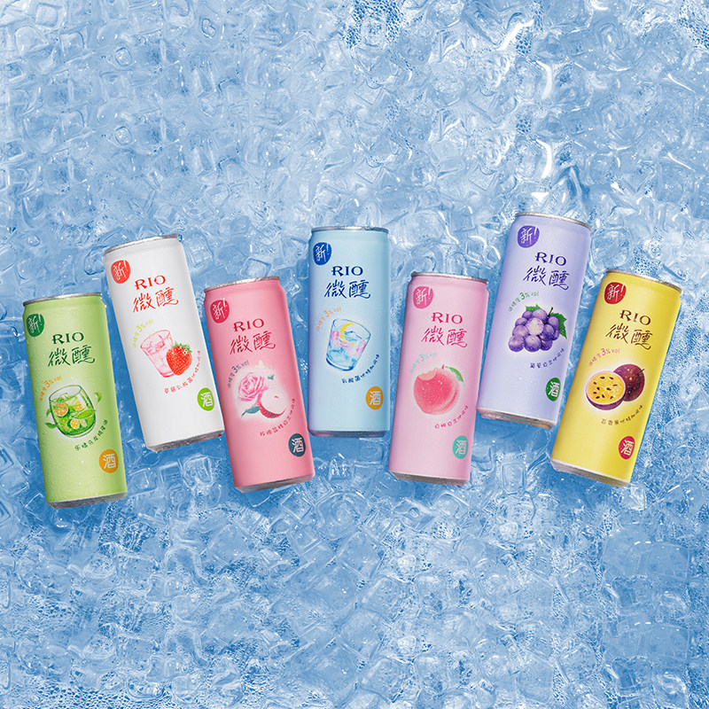 张子枫同款rio锐澳预调微醺果酒 长庆和食品预调鸡尾酒/Alcopop