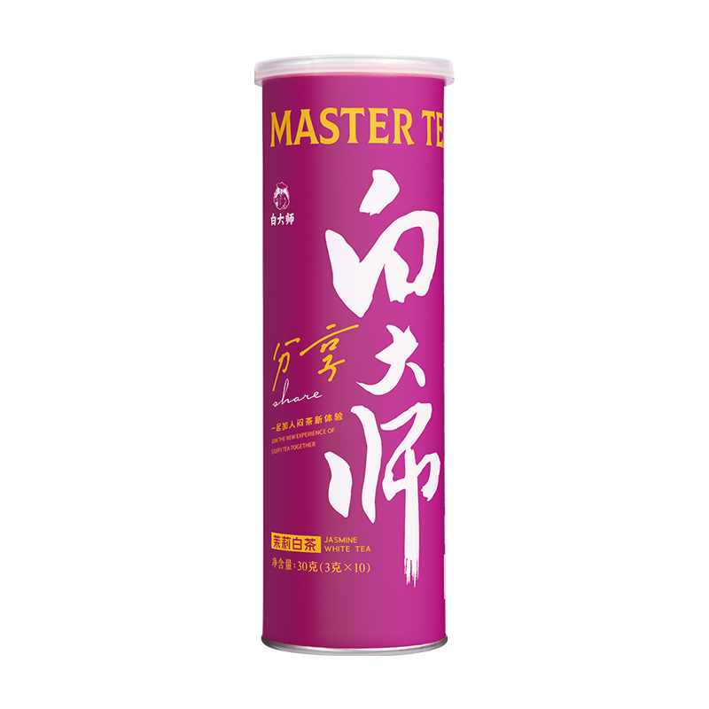 白大师正宗高山福鼎白茶分享筒2020年茉莉白茶龙珠袋泡茶茶叶,淘宝优惠券,粉丝福利购,淘宝优惠卷