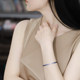Ruohua Wu Burning Sapphire Bracelet 18k Gold