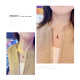 Ruohua Jewelry Jufu Large Ruby Pendant Women's 18K Gold Gourd Necklace Design Colorful Neck Jewelry Gift
