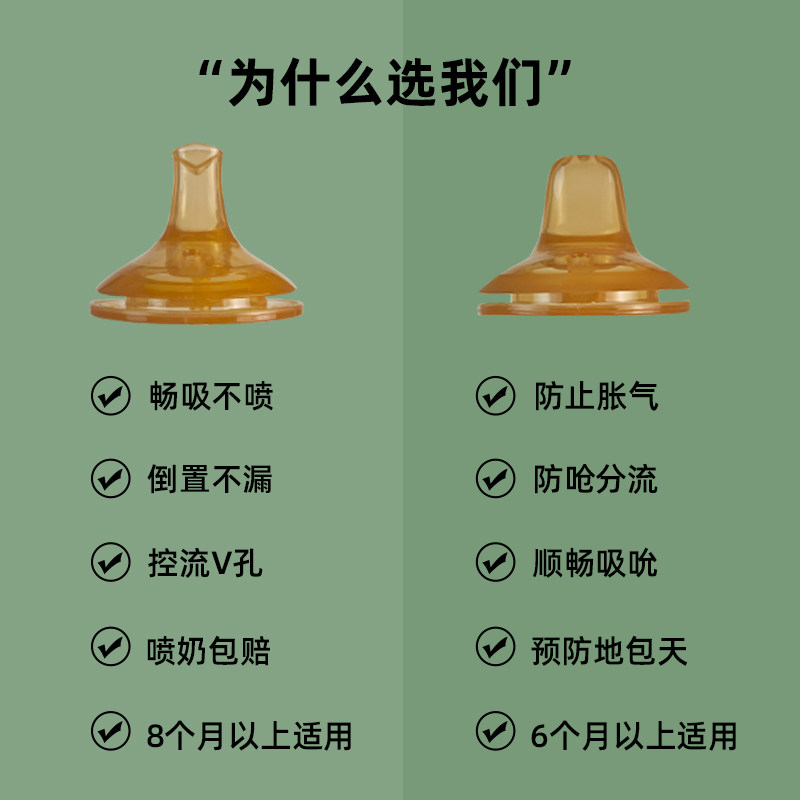 适配贝亲吸管配件鸭嘴奶嘴一体式重力球三代宽口奶瓶把手柄学饮杯,淘宝优惠券,粉丝福利购,淘宝优惠卷