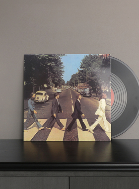 黑胶唱片现代简约音乐主题道具复古海报音乐封面墙面装饰摆设背景