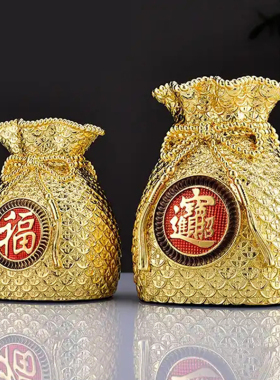 存钱罐客厅摆件黎采铜