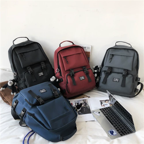 Ранец, свежая сумка через плечо, милый вместительный и большой рюкзак, для средней школы