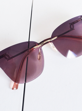 磁吸套镜无框近视太阳镜眼镜女有度数墨镜高级感韩版