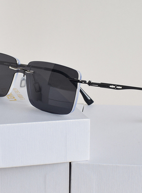 磁吸套镜无框偏光近视太阳眼镜有度数墨镜司机开车驾驶眼镜