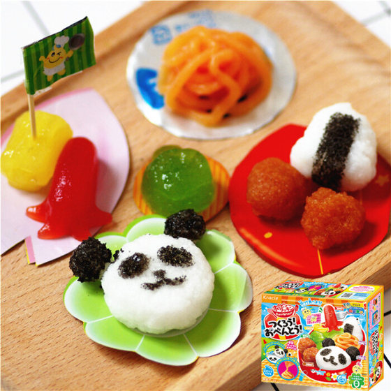 Japanese food and play complete set spree, edible mini kitchen, handmade small food, gift box for friends after eating