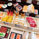 Creative simulation Japanese sushi food toy miniature supermarket shelf model mini eel rice micro landscape decoration accessories