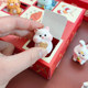 A complete set of twelve zodiac blind boxes, Year of the Horse mascot ornaments, student lottery holes, toys, mini animal models