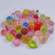 New high transparent large fruit blind bag simulation resin ice transparent lemon watermelon fruit model computer desktop small ornaments