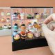 Mini cake dessert simulation cabinet miniature supermarket food and play storage model dollhouse ornaments non-children's toys